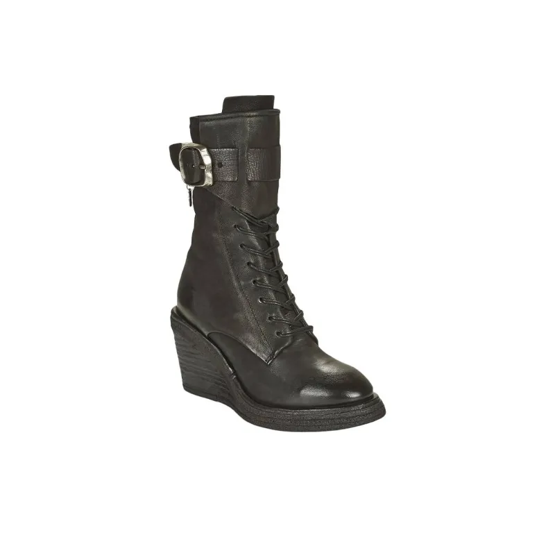 AirStep TALL Ankle Boots 8cm Women's Black-3