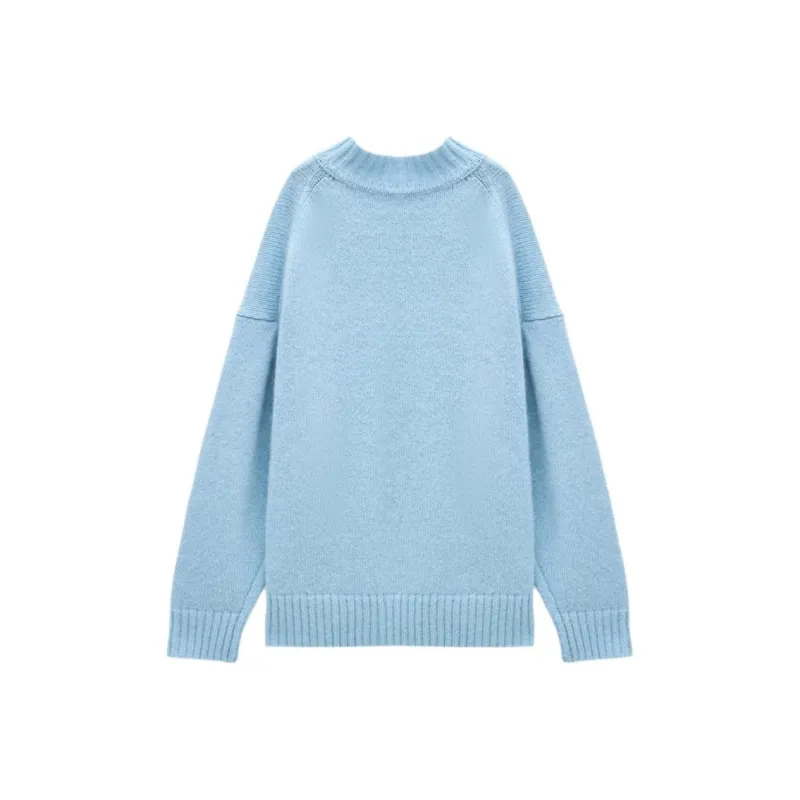 INSUN Knitwear Women's Light Blue-0