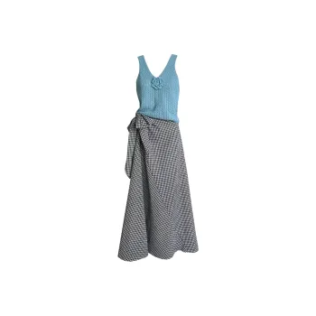 AFGGD Two Piece Skirt Sets Women's