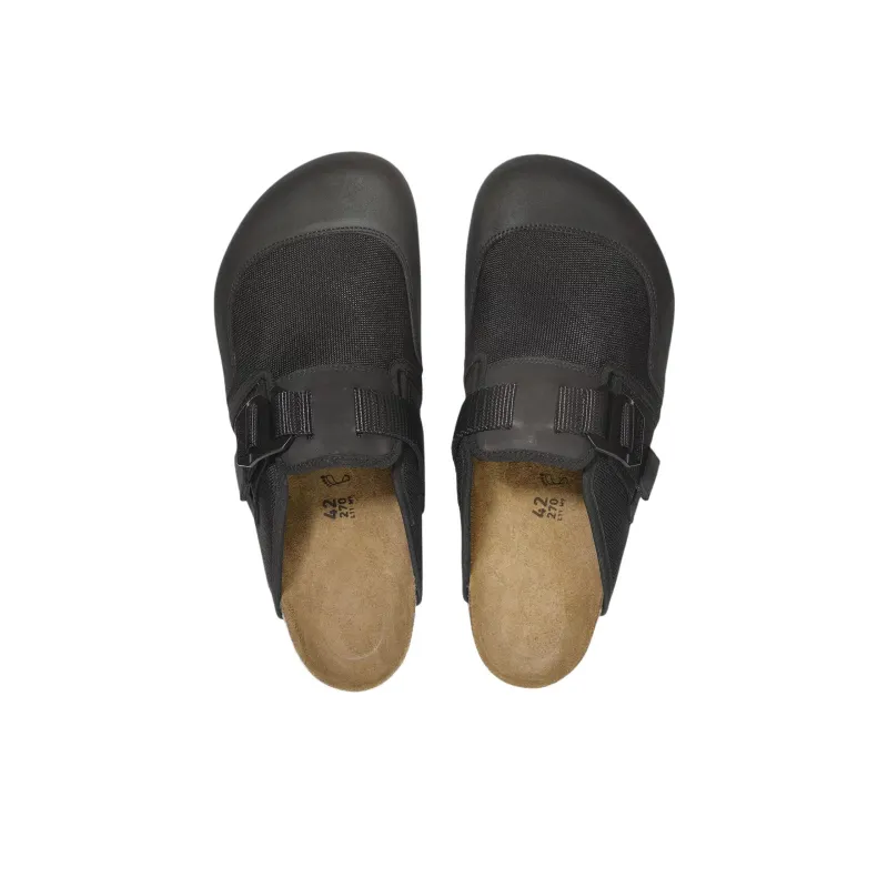 Birkenstock EVA Abrasion Resistant Closed Toe Slippers Men's Black Narrow-3