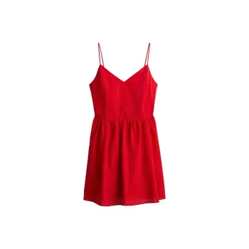 H&M Slip Dresses Women's Red