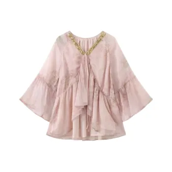 YGPRW Shirts Women's Pink