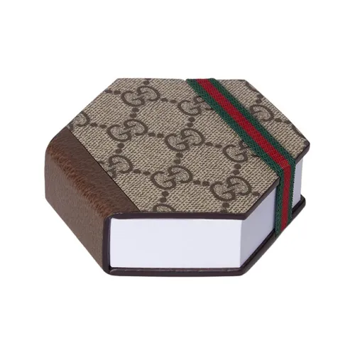 GUCCI GG Hexagonal, Fashion, Minimalist Style, Portable Notebook/Post it Notes