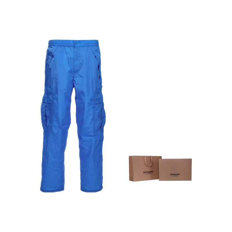 Burberry Appliqué detail Cargo Trousers-8