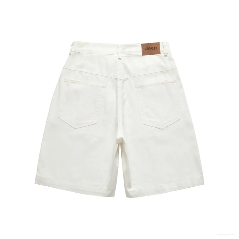 Jeep Outdoor Casual Shorts Men's White-1