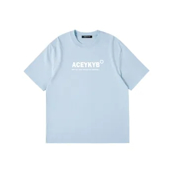 YK&YB T Shirts Unisex Sky Blue