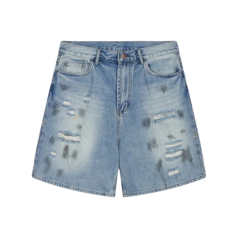 MARK ROBERTSON Denim Shorts Unisex-0