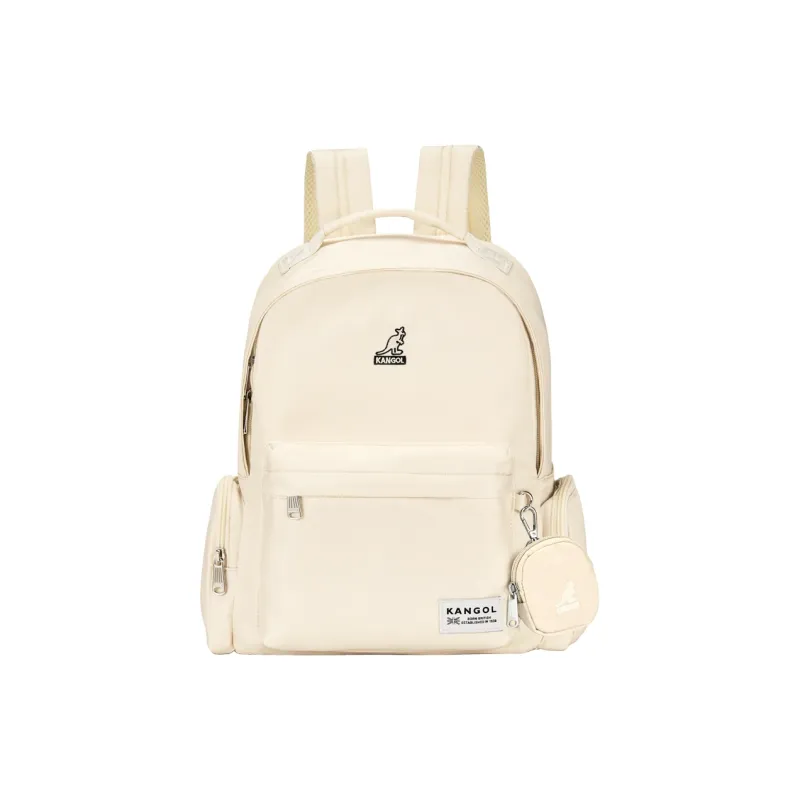 KANGOL Fabric Backpack Tubas Unisex Glacier Blue/Black/Milkshake Pink/Ivory White/Gold Brown-7