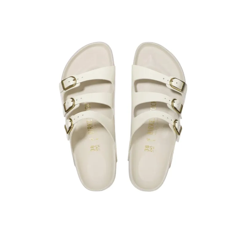 Birkenstock Florida EVA Abrasion Resistant Slide Slippers Women's Ecru-3