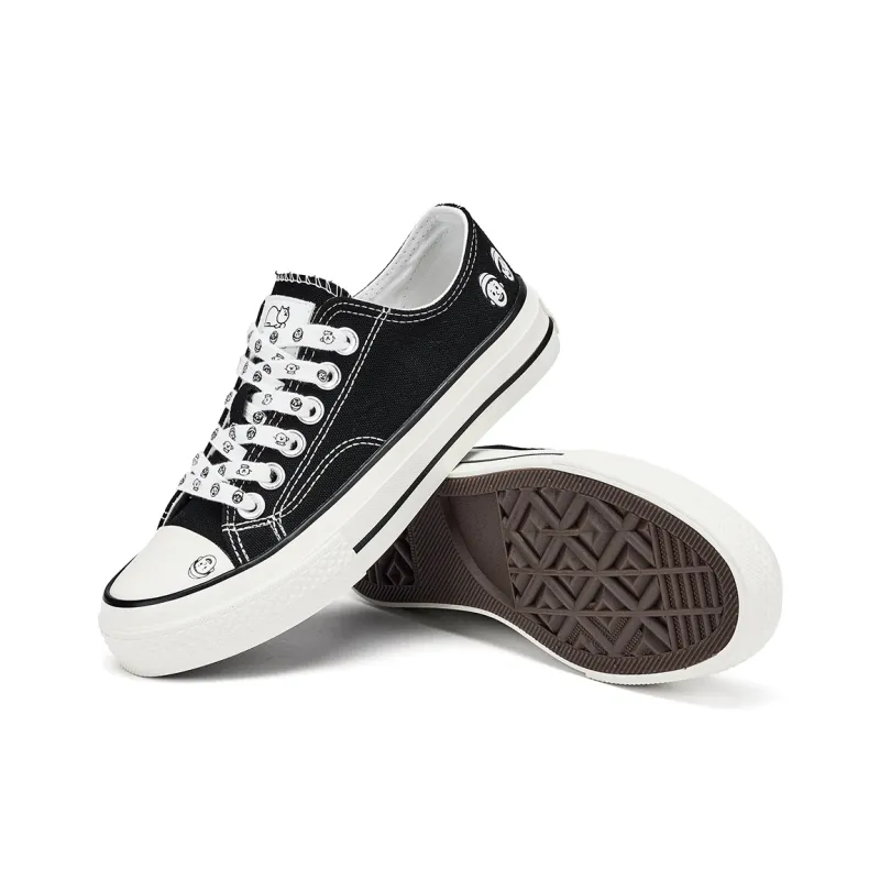 Summer x Hotwind Anti Slip Wear Resistant Low Top Canvas Shoes Women's-4