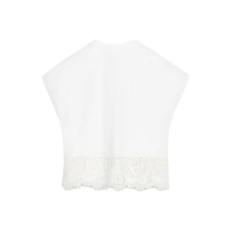 ZARA T Shirts Women's Frosted White-1