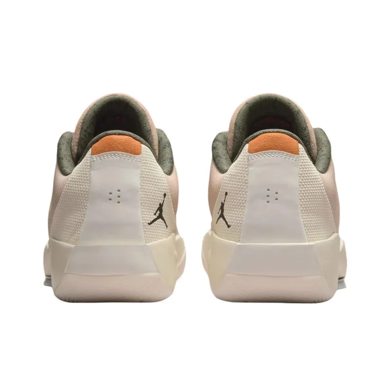 The Dongdan x Jordan Luka .77 Anti Slip Wear Resistant Low Top Basketball Shoes Men's Beige-4