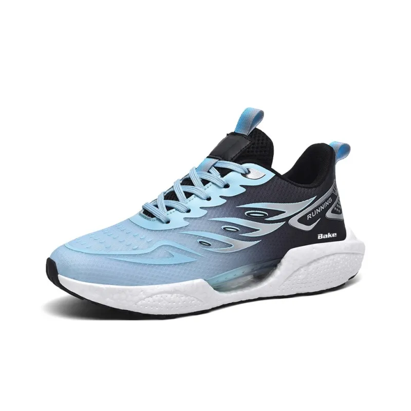 BAKE Shock Absorbers Slip Resistant Breathable Low Top Casual Shoes Unisex-0
