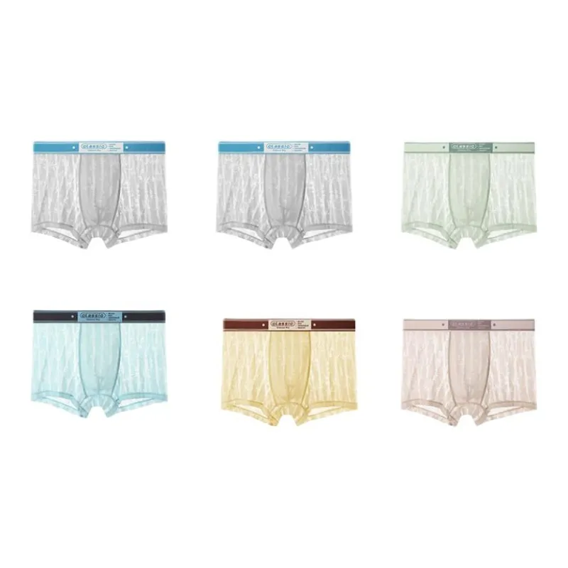 MIIOW Trendy Party Collection Cooling Summer Collection Underpants Men's Combo Set-26