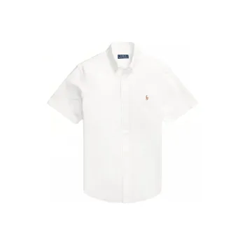 Polo Ralph Lauren Curved Hem Polo Pony Embroidered Shirt