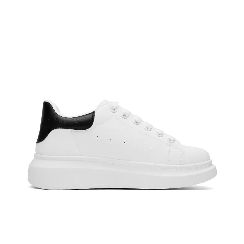 GDXF Skateboard Shoes Unisex Low Top White Black-1