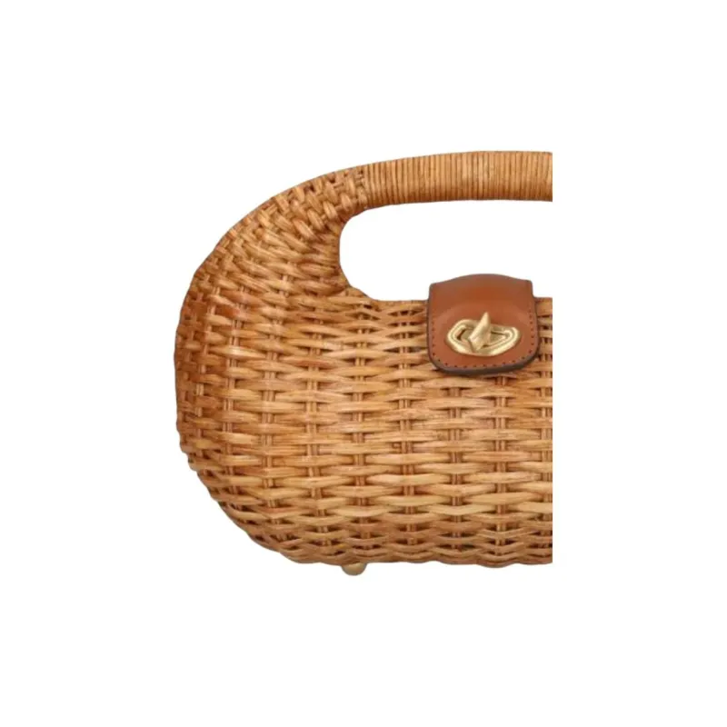 CULT GAIA Lydia Woven Basket Tote Bag-6