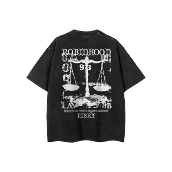ROBINHOOD T Shirts Unisex Black