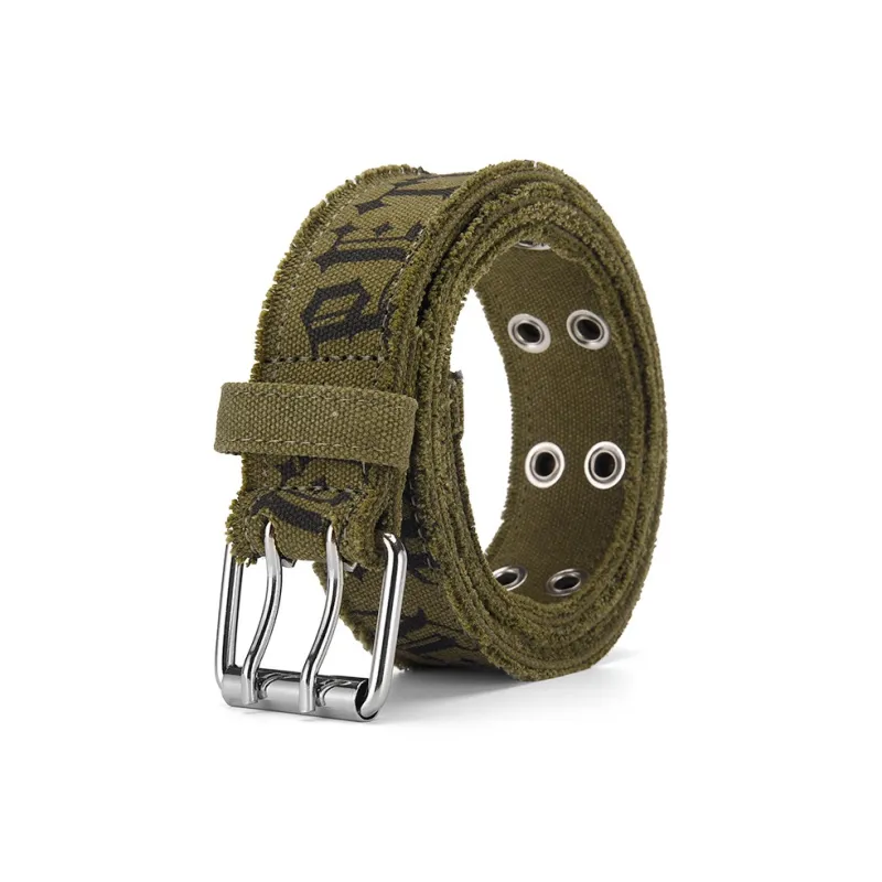 PISHUSHU Canvas Belt Men's Width 4cm-5