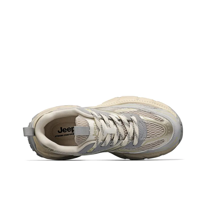 Jeep Cushioning, Slip Resistant, Abrasion Resistant, Height Increasing Low Top Chunky Sneakers Men's-10