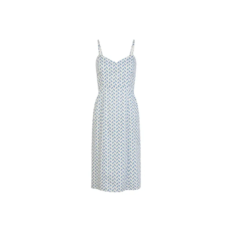 Rouje Slip Dresses Women's Blue Print-0
