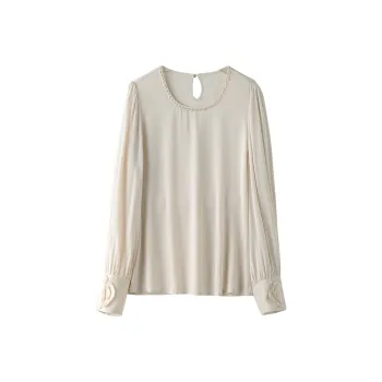To the west Shirts Women's Beige Apricot