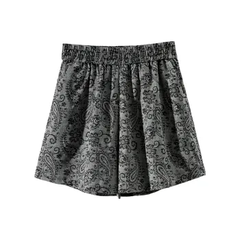 TOUCH Casual Shorts Women's Gray Heather