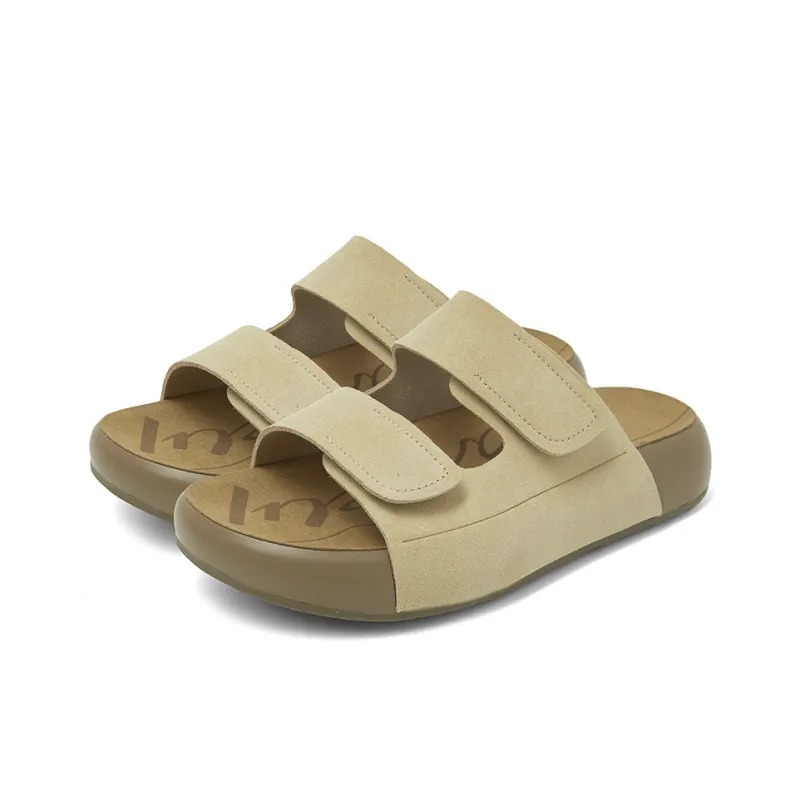 COMELY Rubber Sole Slip Resistant Slide Slippers Women's-7