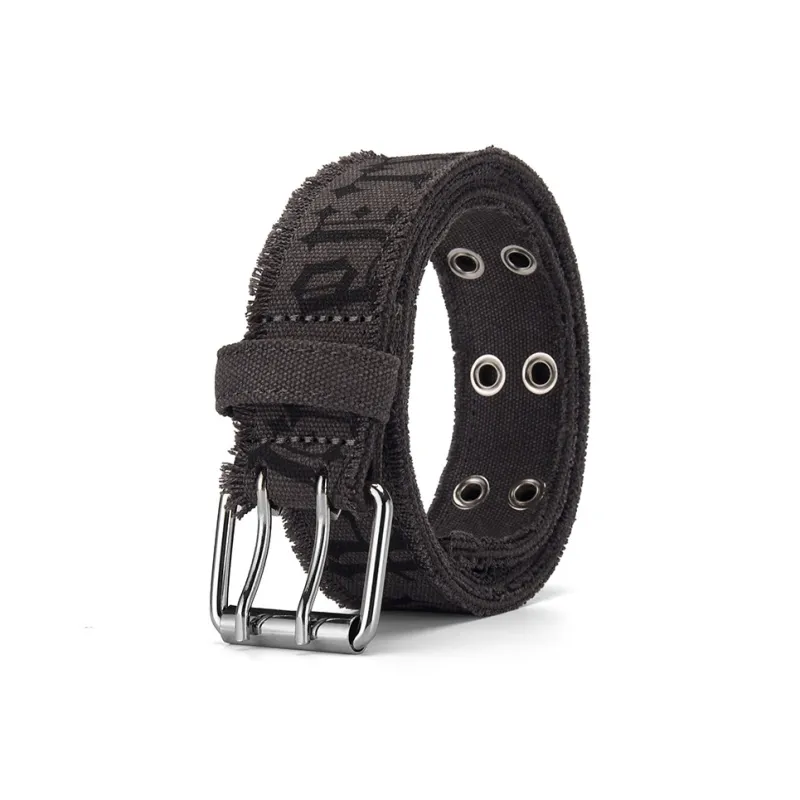 PISHUSHU Canvas Belt Men's Width 4cm-2