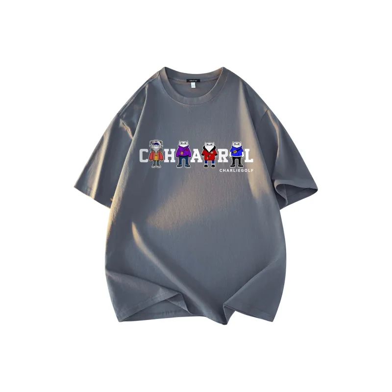 CHARLIE GOLF x KYLE'SBOX CAT T Shirt Unisex-4