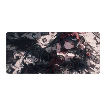 DANYIN Extra Large Date A Live Table Mats Esports Gaming Keyboard Pads Kurumi Tokisaki Anime Home Mouse Pads Mouse Pads