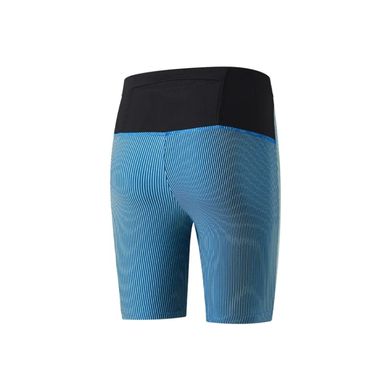 PEAK Sports Shorts Men's Blue Green-1