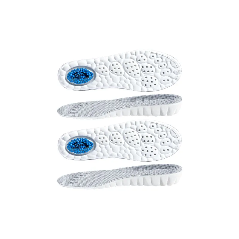Footprint Tribe Antibacterial Mesh+PU+Popcorn Air Cushion Insoles Unisex-8