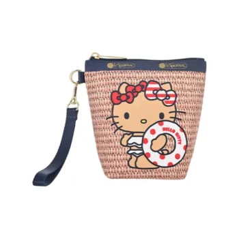 LeSportsac Hello Kitty Hello Kitty Collaboration Fabric Clutch Trumpets Women's Multicolor