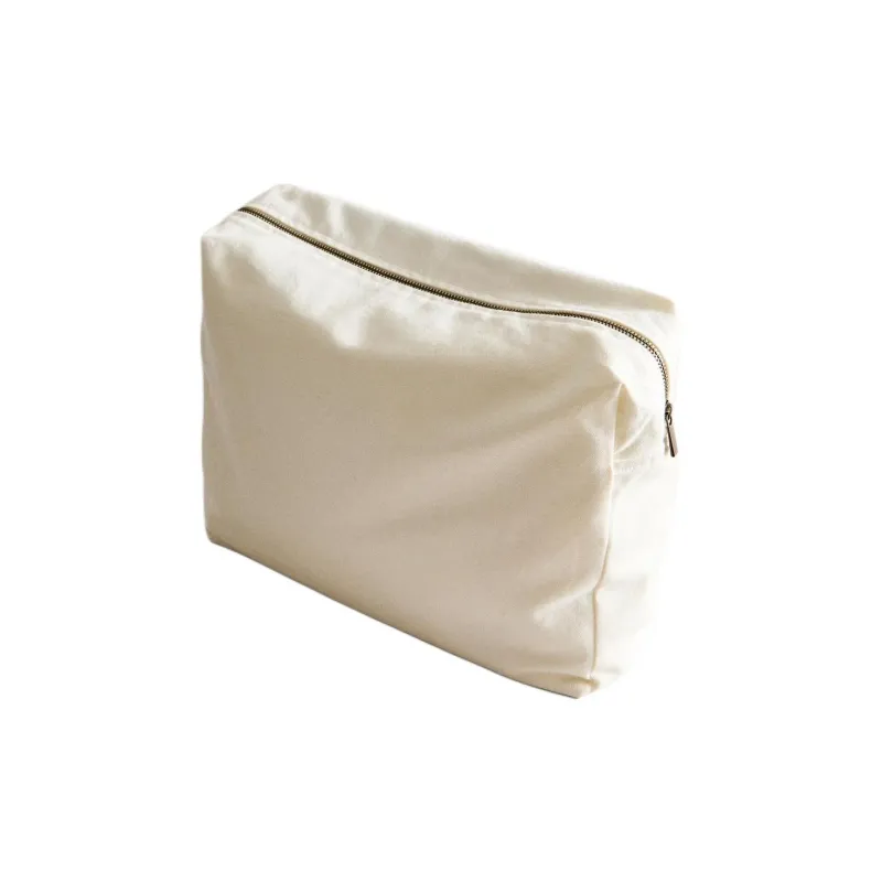 ZARA Cotton Travel Storage Bag Women's Raw White-1