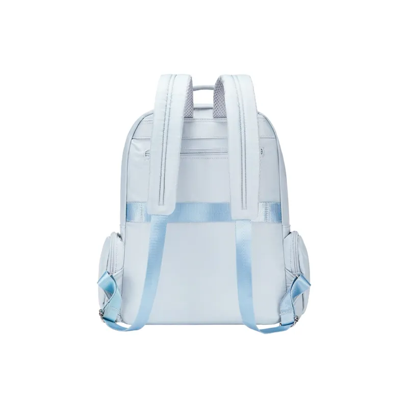 KANGOL Fabric Backpack Tubas Unisex Glacier Blue/Black/Milkshake Pink/Ivory White/Gold Brown-3
