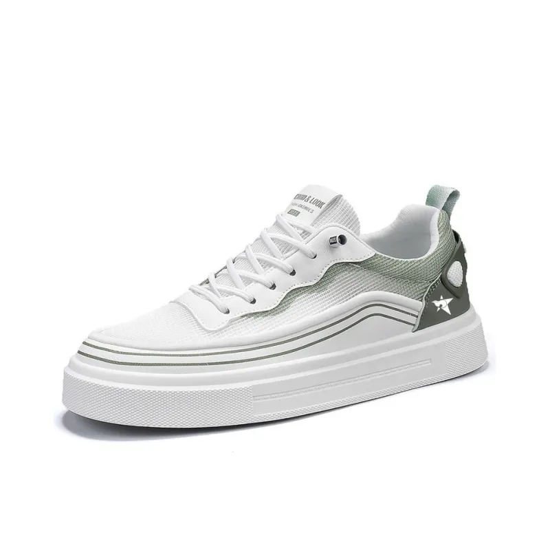 Bookish Star Balanced Lightweight Low Top Skateboard Shoes Men's-5
