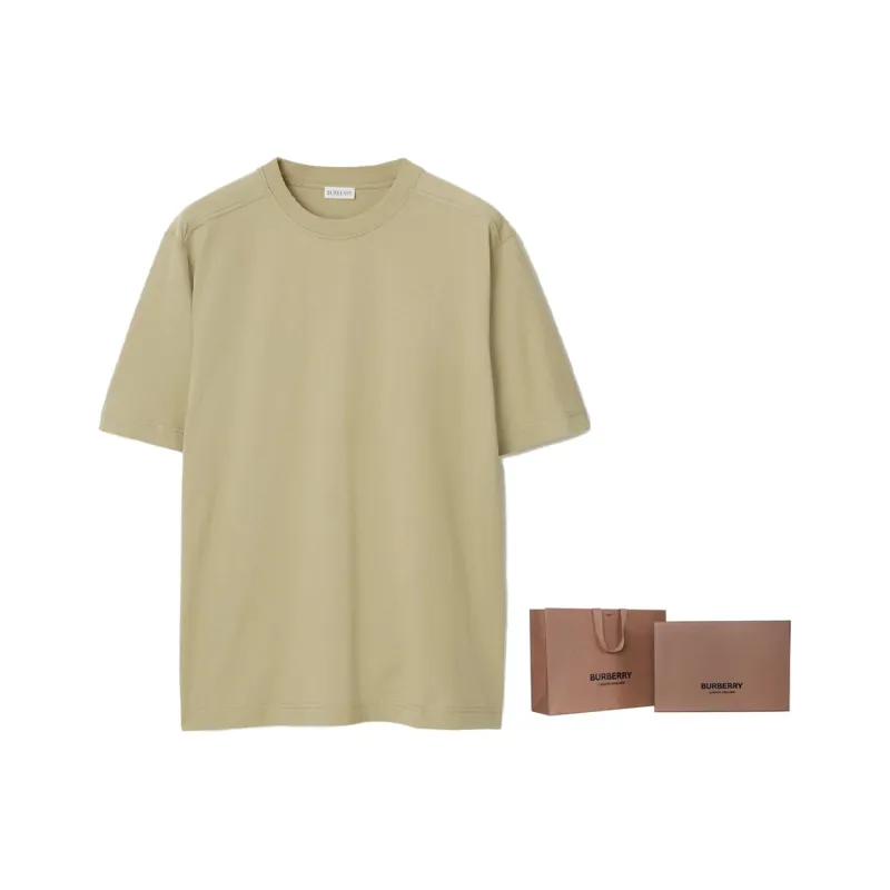 Burberry Short Sleeved Crewneck T Shirt-10
