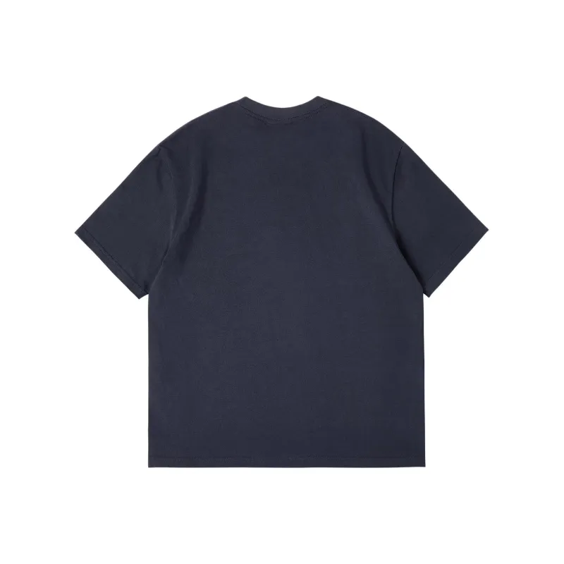 YK&YB T Shirts Unisex Navy Blue-1