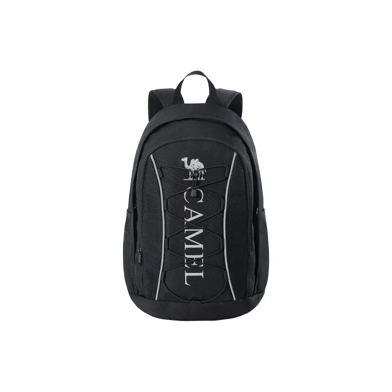 CAMEL Fabric Backpack Unisex Sand Gold-5