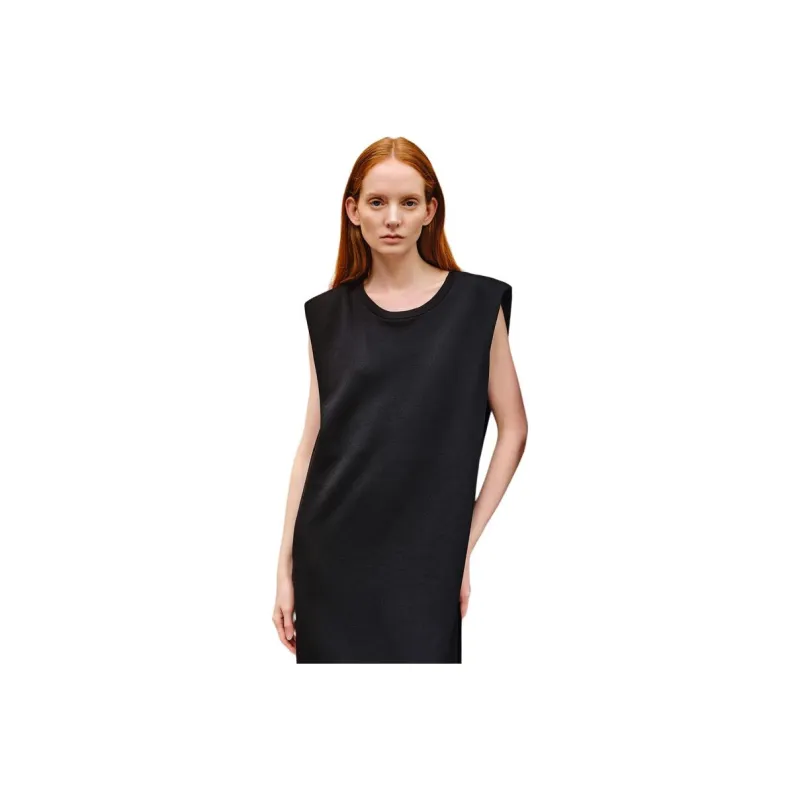 INSUN Sleeveless Dresses Women's Black-1