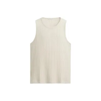 ZARA Tank Tops Men White