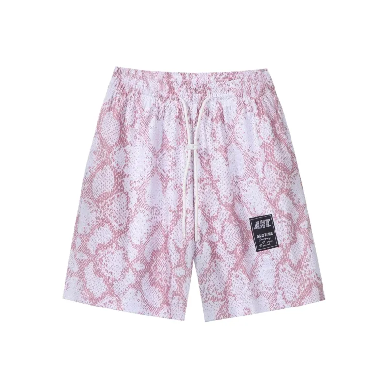 DAFK Casual Shorts Men Pink -2