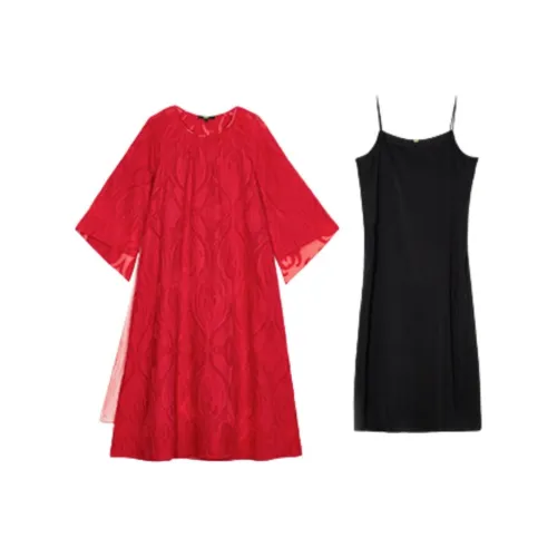 Contour Short-Sleeved Dresses Women's