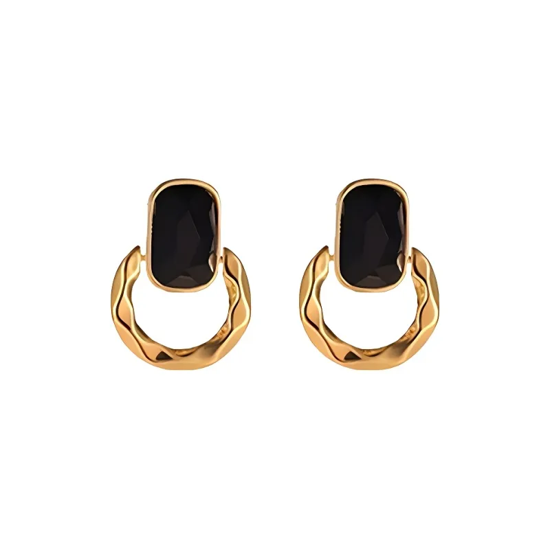 Yiru Copper Alloy Earrings Women's-0