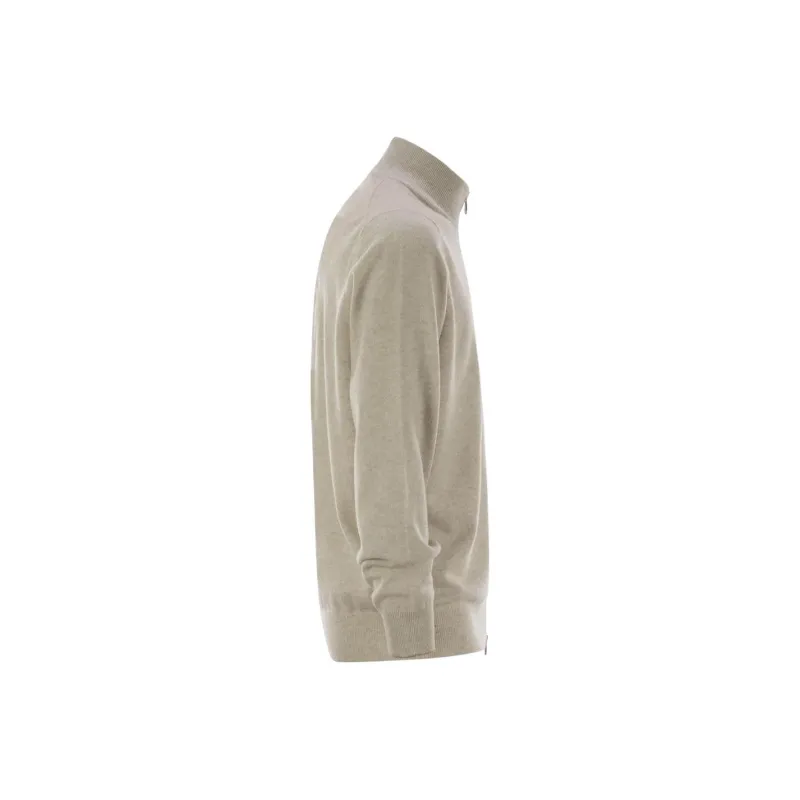 Brunello Cucinelli Zipped Knitted Cardigan-2