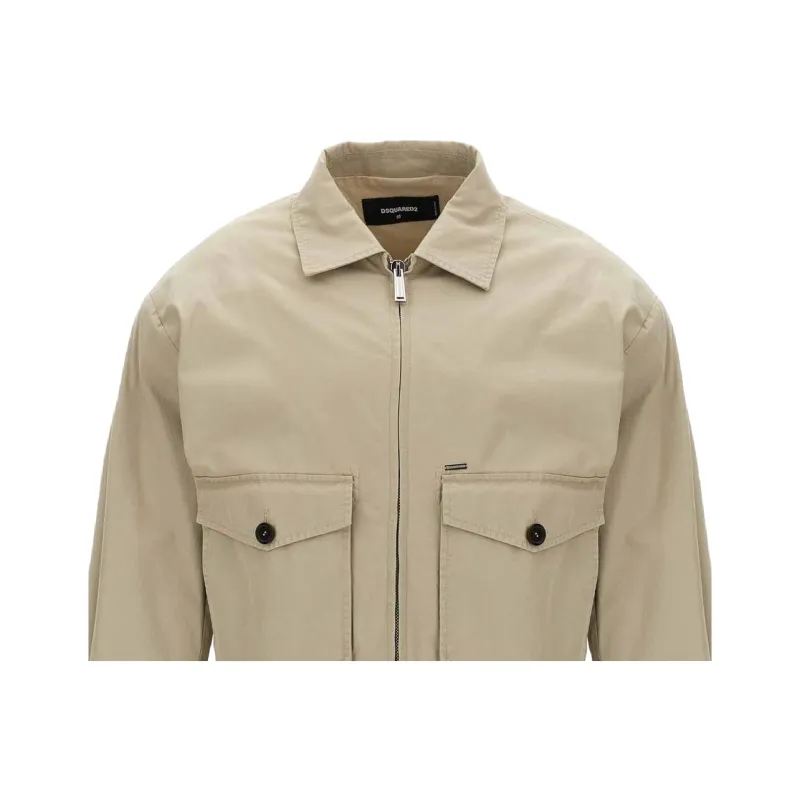 DSQUARED 2 Easy Kaban Zipped Jacket-4