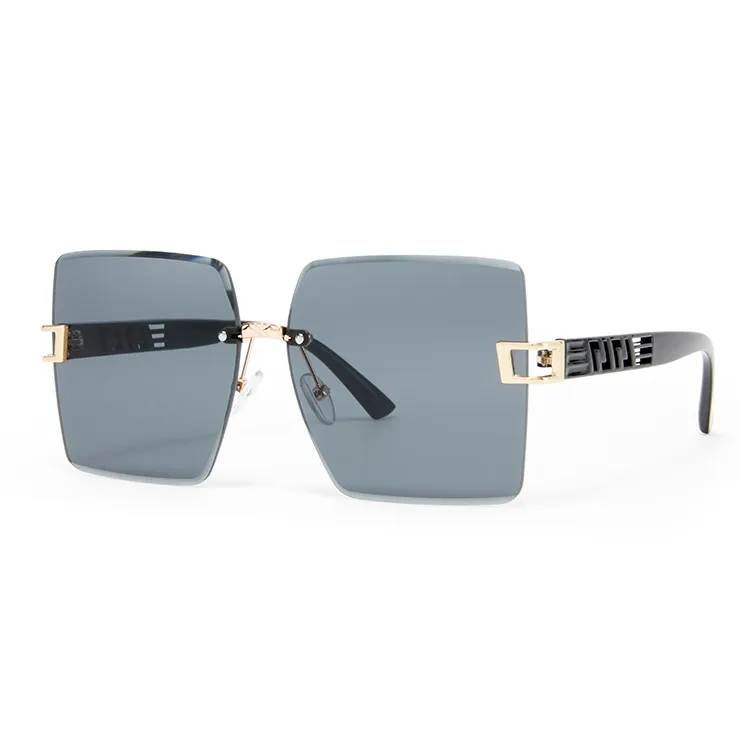 CinvaiKrose TR/Memory Plastic Metal Square Sunglasses Unisex-3