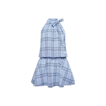 SKYA Sleeveless Dresses Women's Blue