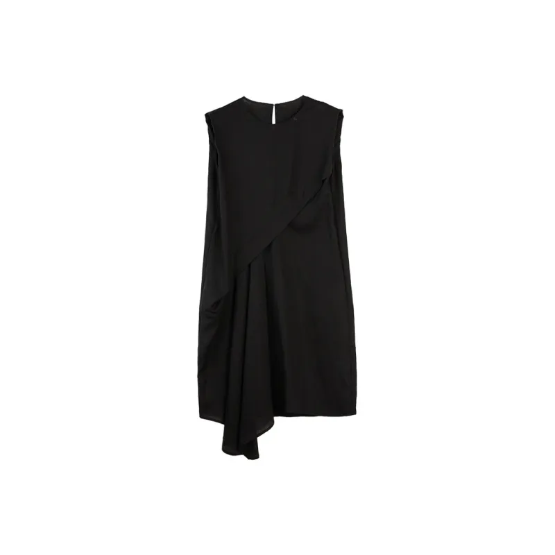 ELLE Sleeveless Dresses Women's Black-0